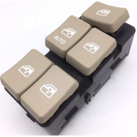 Applicable to Buick Regal front left window regulator master switch, power window master switch, beige 5475735 (1/5)