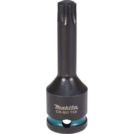 Makita E-19847 Vaso de impacto 1/2" T55 negro