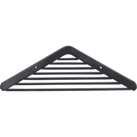 Cosmic Logic panier porte-savon de douche étagere de douche noir mat murale (38 CM) (1/5)