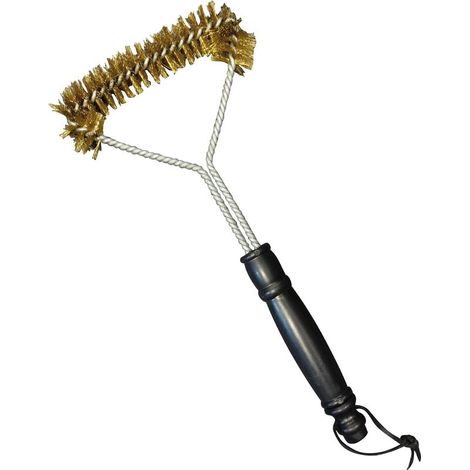 Brosse En T - Grattoir Pour Grill Barbecue Et Plancha - Nettoyage Profond Des Grilles De Cuisson - 1 Pièce (1/5)