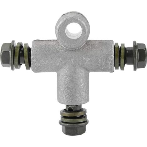 Adaptateur de tuyau d'huile de frein hydraulique 3 voies pour moto et VTT, raccord en T de 10 mm (1/5)