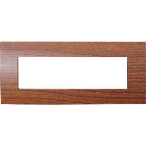 Plaque ETTROIT Venus Series 7P, couleur plastique, compatible avec Vimar Arke VA83703