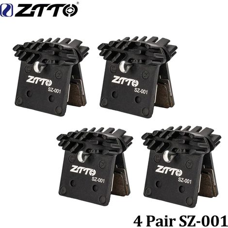 Kit de freins hydrauliques pour VTT avec étriers à 4 pistons, plaquettes de frein M840, freins à disque de 160 mm.