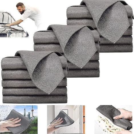 Set mit 15 dicken, wiederverwendbaren Mikrofasertüchern – 30 x 30 cm (1/5)