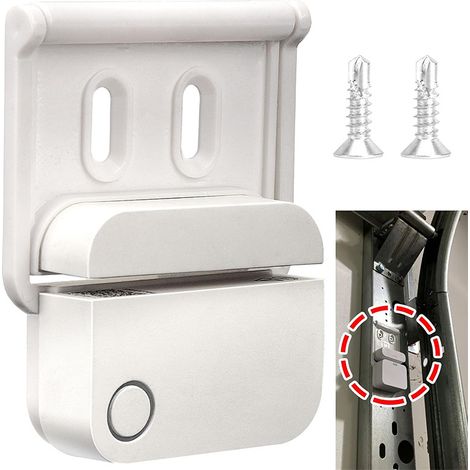Garage door bracket compatible with the R-Ring alarm contact sensor (2nd generation). Metal garage door accessory (sensor not included) – 20 sets.--DTEKGAZ