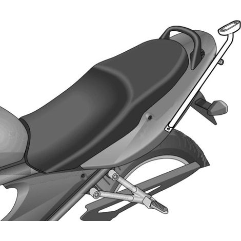 Portapacchi Shad per Suzuki GSF 600 S Bandit, GSF 600 Bandit, GSF 600 SU Bandit, GSF 600 U Bandit, GSF 1200 S Bandit (1/4)