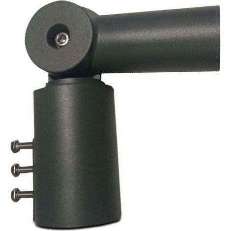 Supporto / adattatore alluminio regolabile 120° per armature stradali LED Mod. VT- 795