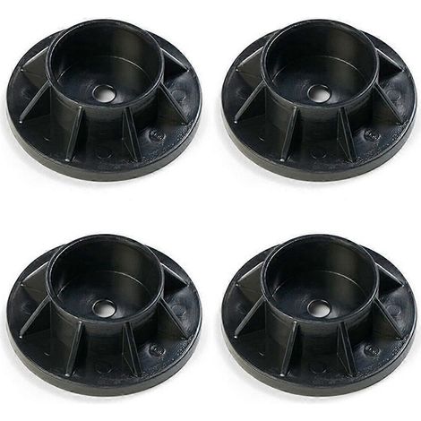Lot de 4 bouchons de base de rechange universels pour piscine 10139 (1/5)