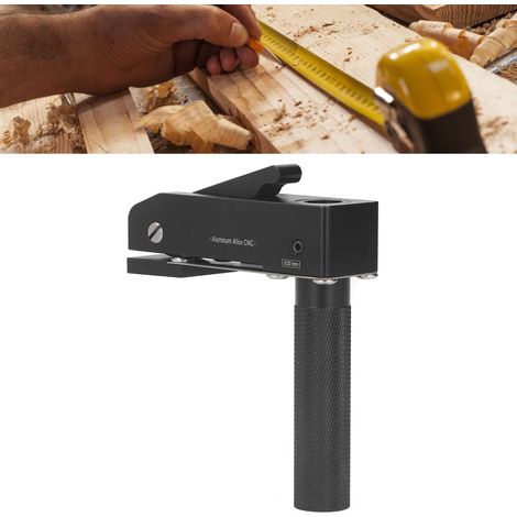 Plaque de pression de bureau pour le travail du bois, plaque de pression manuelle rapide en alliage d'aluminium, accessoires pour machines à bois, petit outil de serrage DIY, 20 mm. (1/5)