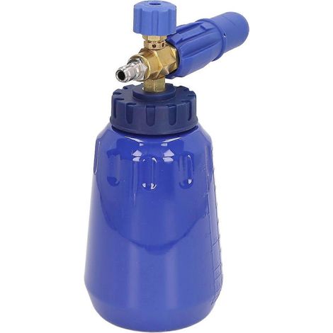 1-Liter-Schaumgenerator (4000 psi), einstellbarer Hochdruckreiniger, 1/4-Zoll-NPT-Schnellanschluss, blau