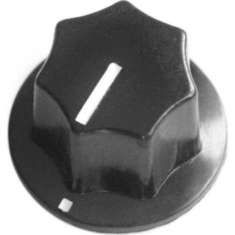 Pomello in bachelite 17 mm - H15