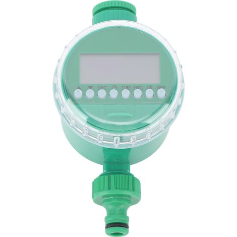 Bewässerungsuhr mit LCD-Anzeige, auslaufsicheres automatisches Bewässerungssystem für den Garten (1/5)