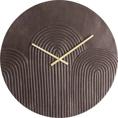 Orologio Light & Living GWENNA in marrone – Ø58 cm (1/4)