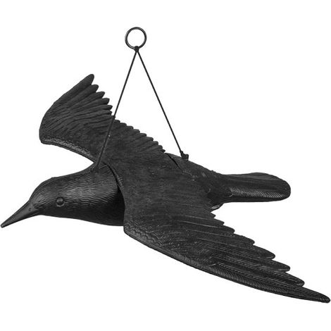 Dissuasore per uccelli corvo sospeso Bradas 61 x 44 x 13 cm (1/3)