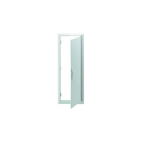 Hager – Cadre porte gamma+ 13 blanc pour bac d'encastrement GE413EN – Installation rapide et sécurisée – Finition soignée – Pour résidentiel et commercial