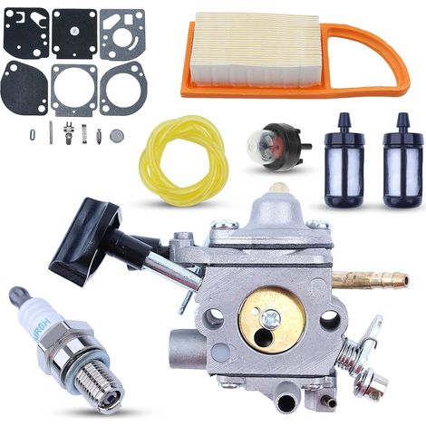 Carburetor air filter kit for Stihl BR600 BR500 BR550 leaf blowers (spare parts 4282 120 0608 4282 120 0607) (1/5)