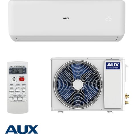 AUX Freedom ECO ASW-H12C5E4/FAR3DI-B8 Inverter-Klimaanlage – 12000 BTU, A++/A+, Wi-Fi-fähig, selbstreinigend, kompaktes Außengerät