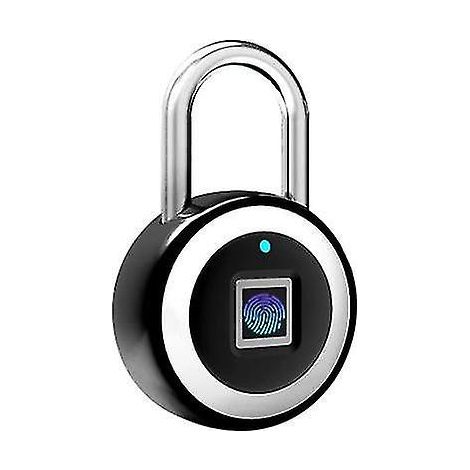 Bluetooth-fähiges Fingerabdruckschloss, Entsperrung per App, wiederaufladbar, schlüssellos, 10 Fingerabdrücke, IP6