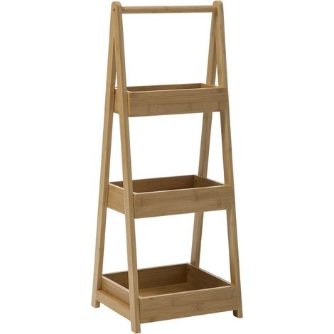 Etagère 3 niveaux Green Harmony bambou (1/4)