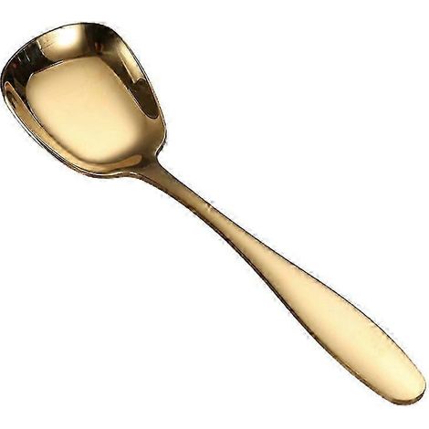Cuillère de service lavable au lave-vaisselle, en acier inoxydable antirouille, grande cuillère de service pour buffet et restaurant WEXGolden (1/5)