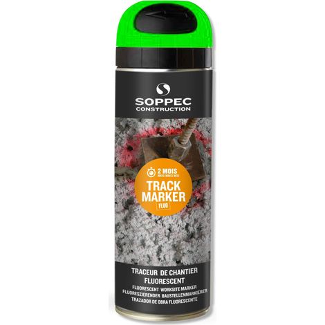 SOPPEC Spray fluorescent TrackMarker 3M vert 500 ml 13253.01