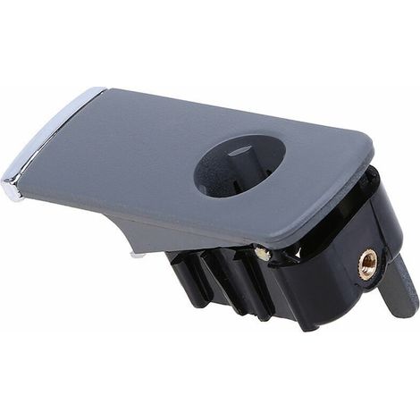 Poignée de verrouillage de boîte à gants en plastique perforé, pièce de rechange 1857131 - Gris pour Audi A4 8E B6 B7 8E (1/5)