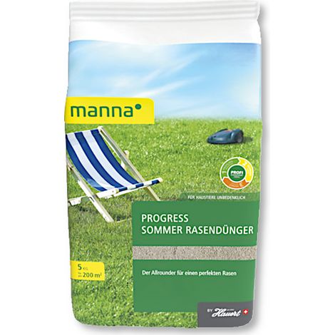 Manna Progress Sommerrasendünger 5 kg Sommerdünger Rasendünger Sommer Profi