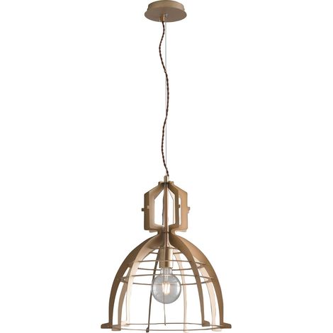 "Lampadario a sospensione URBAN oro in metallo (1xE27)" (1/4)