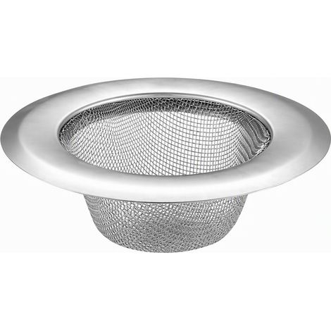 Filtre d'évier en acier inoxydable, grille plate pour cuve de cuisine (1/5)