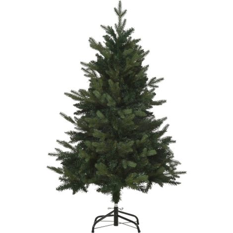Albero di Natale artificiale, abete, 1,2 m, con supporto incluso, Ø85 cm x 120 cm, verde, disponibile in loco. (1/5)