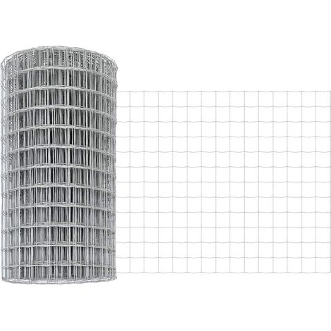 Clôture de jardin, Clôture Euro 0,6x10 m en acier galvanisé CFW87776 (1/5)