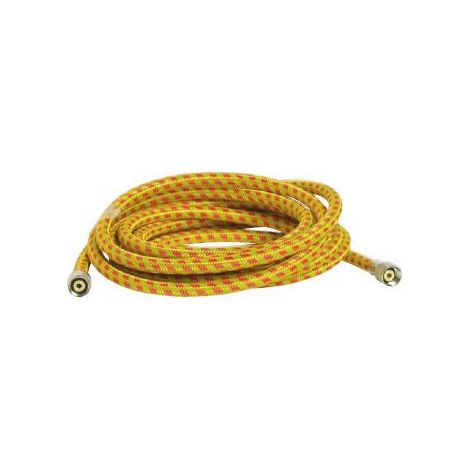 Mecafer – Tuyau tressé tissu 3m avec 2 sorties 1/8F
