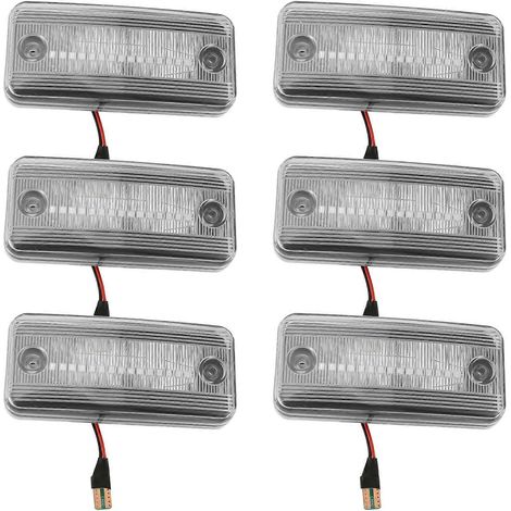 Luz de posición lateral con cristal LED brillante para Iveco Fiat (1/5)