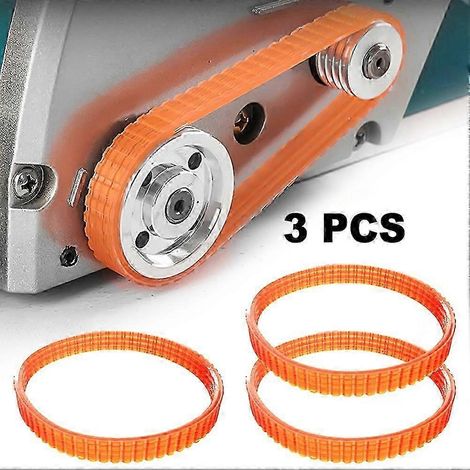 Courroie d'entraînement en polyuréthane (3 pièces) pour raboteuse électrique 1900B 225007-7 N1923BD FP0800 KP0810C KP0810 BKP180 - Résistance à la chaleur et au froid (1/5)