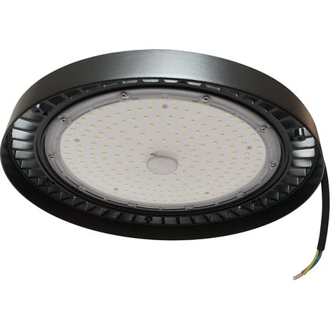 Lampada LED industriale High-Bay 150W, 220V, 6000K, 22500lm per capannoni, magazzini 330x140mm Breckner Germany (1/5)
