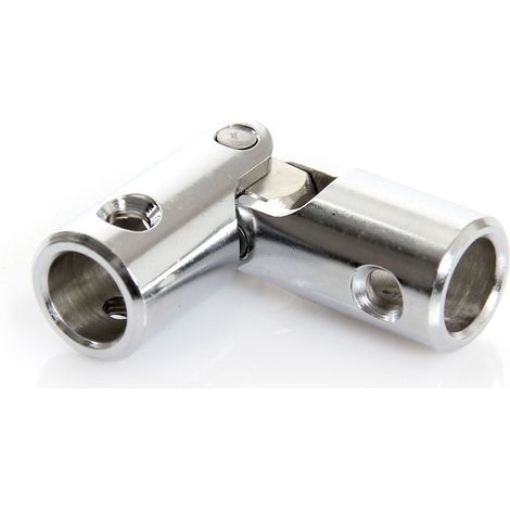 Cardan pour volet roulant - sortie ronde 12mm acier chromé