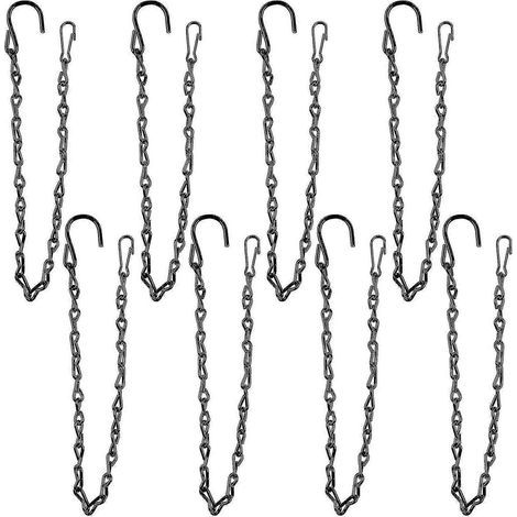 Chaînes de suspension polyvalentes avec crochets pour une utilisation intérieure et extérieure (1/5)