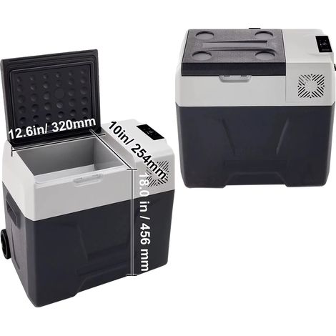 Nevera portátil para coche, doble voltaje, 50 litros. (1/2)