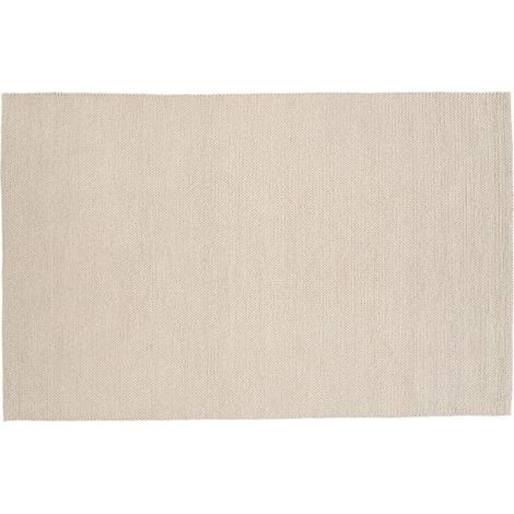 Tapis Tressé en Laine "Marta" 200x300cm Naturel (1/5)