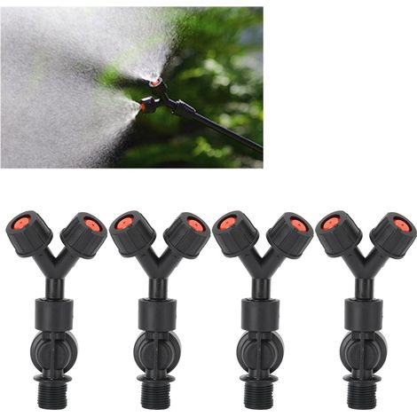 Buse de pulvérisateur 4pcs G3/8 DN10 Anti-goutte Double pour Pulvérisateur Électrique Agricole, Irrigation Précise (1/4)