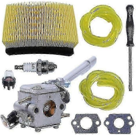 Carburateur BP42 compatible avec les souffleurs Ryobi Ry08420, Ry08420a, Ry42bpemc et Ry42wb (références : 308054093 et 308054079). (1/3)