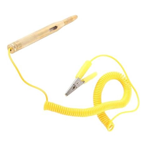 For Control Fuse For Electrical Tester Bulb 12 V Coiled Cable, Electrical Diagnostic Tool for Car Lamp Voltage Test Pen Auto Vehicle Device Tester (1/5)