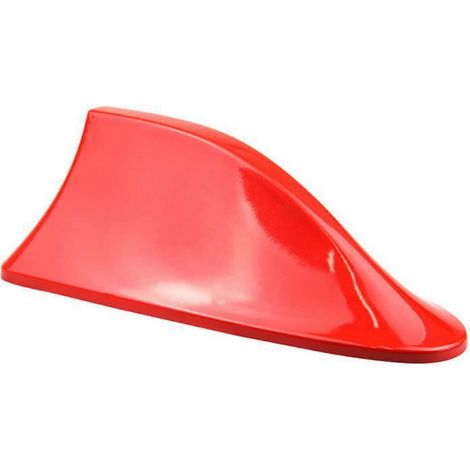 Aileron de requin décoratif pour voiture, étanche, avec aileron de carrosserie. Accessoire élégant pour SUV et modifications de véhicules (rouge). (1/5)