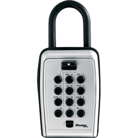 MASTER LOCK Cassaforte per chiavi - Sicurezza Rinforzata - Con Arco - Pulsante - 5422EURD - Casseta di Sicurezza per Chiavi