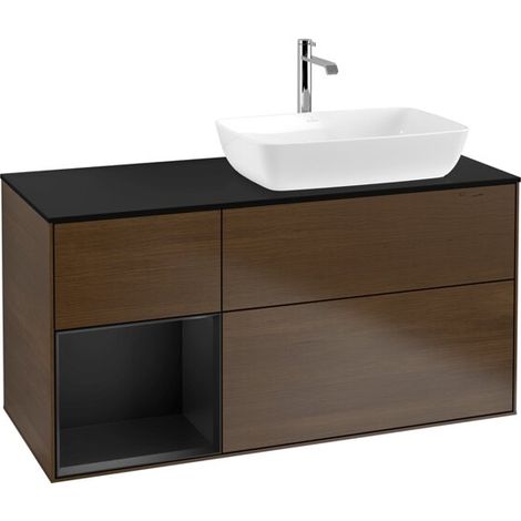 Villeroy & Boch F802PDGN Armoire sous-lavabo Finion F80 (1/2)