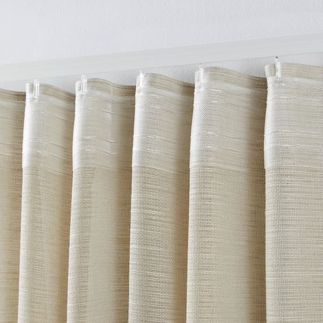 Mömax Fertigvorhang Eva in Beige ca. 140x255cm (1/5)