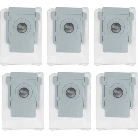 6 Pieces Replacement Dust Bags for Automatic Vacuum Station Robot Vacuum Cleaner (1/4)