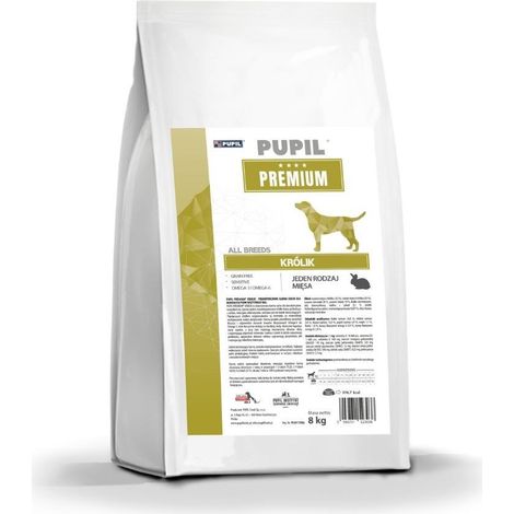 PUPIL Premium mono bogata w królika All Breads 8 kg (1/4)