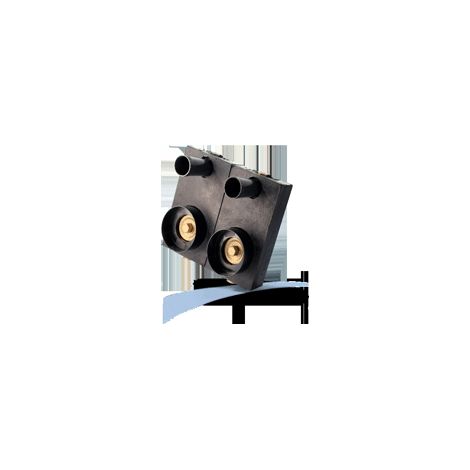Montageblock Duo eco f.istameter