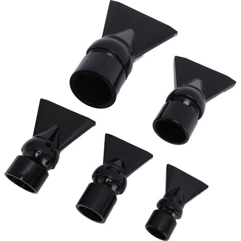 Ensemble de 5 buses à bec de canard pour aquarium, en plastique robuste, empêchant un débit d'eau trop rapide. Sortie d'eau plate pour aquarium, raccord de plomberie noir. (1/5)
